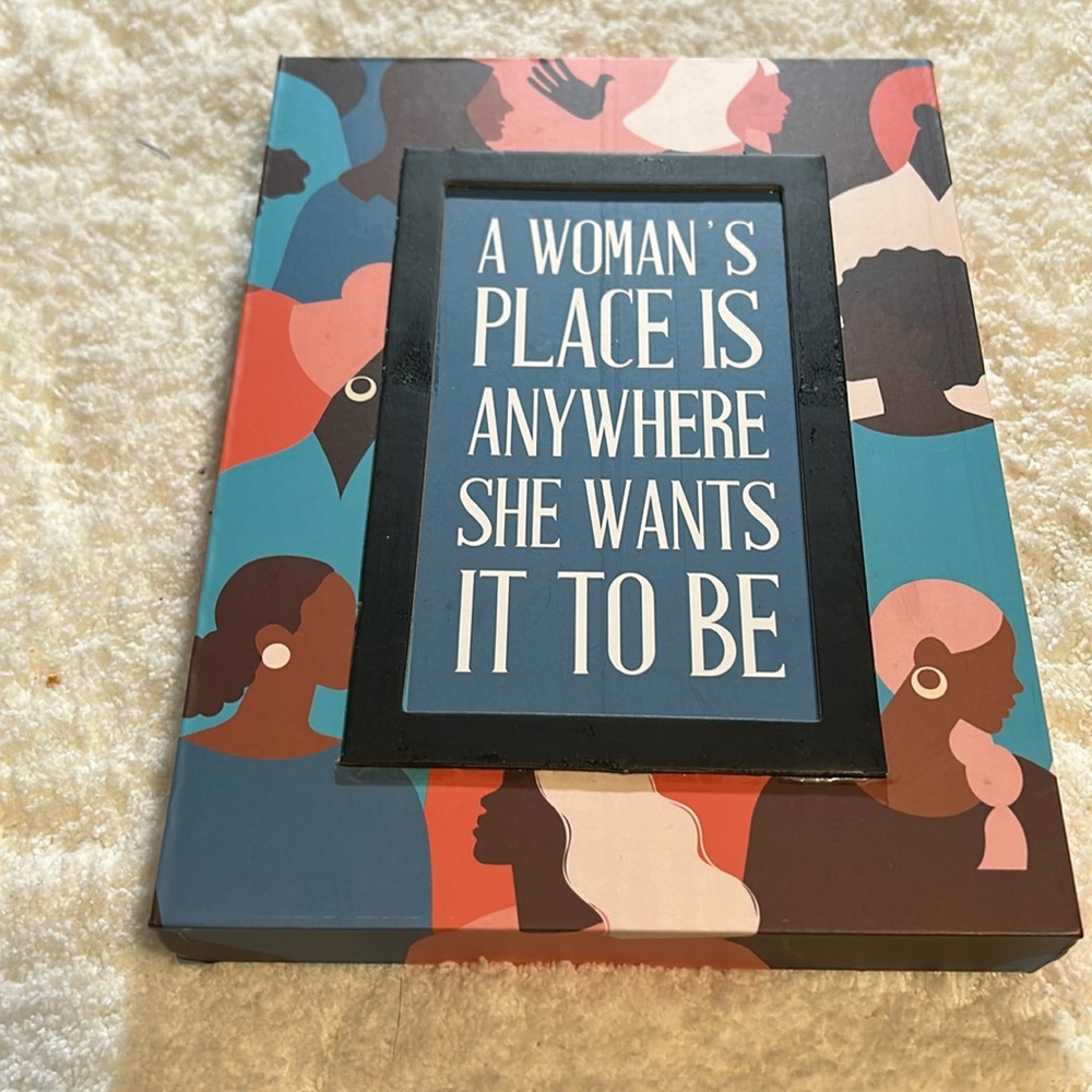 Woman sign